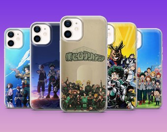 僕のヒーローアカデミア 轟デク スマホケース iPhone 17Pro、16、15、14、13、12、Samsung S26、S25、S24、S23Fe、A16、A56、Pixel 10、9Pro 用