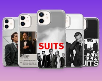 Etui na telefon „Suits Phone Case Lawyer Old Money Cover” do iPhone'a 17Pro, 16, 15, 14, 13, 12, Samsunga S26, S25, S24, S23Fe, A16, A56, Pixela 10, 9Pro