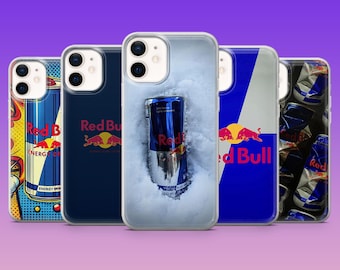 Etui na telefon Redbull z napojem energetycznym do iPhone'a 17Pro, 16, 15, 14, 13, 12, Samsunga S26, S25, S24, S23Fe, A16, A56, Pixela 10, 9Pro