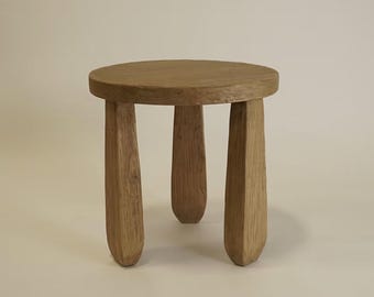 Wabi-sabi End Table | Reclaimed Wood Table | Side Table | Magazine Table