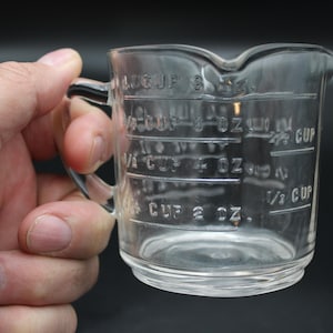 3 Spout Glass Measuring Cup - Etsy