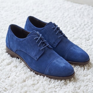 Mens Royal Blue Dress Shoe - Etsy Mens Royal Blue Dress Shoe - Etsy