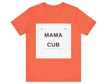 MAMA & CUB Matching T-Shirts | Mom Daughter Set