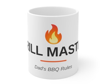 Grill Dad Summer 2026 Mug | BBQ Father's Day Gift for Dad