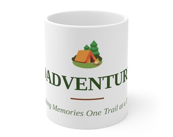 Dadventure Camping Dad Mug | Funny Father's Day Outdoor Gift