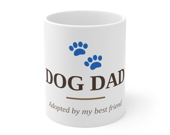 Dog Dad Since Year Mug | Father's Day Gift Dog Lover Dad