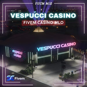 Vespucci Kasino MLO Karte | Luxus-Glücksspiel-Interieur | Nachtleben Rollenspiel Mlos