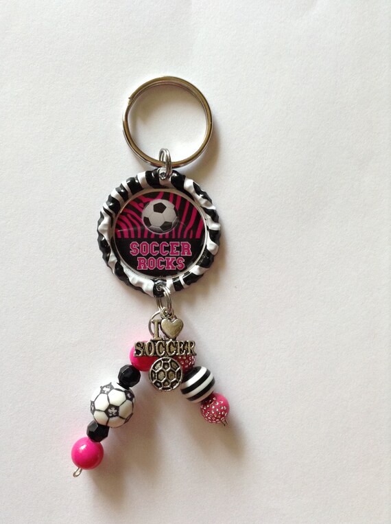 bottle cap keychain