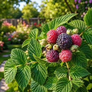 Mysore Black Raspberry Starter Plug Rubus Niveus Live Plant