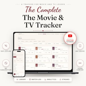 映画・テレビ番組トラッカー、デジタル視聴日記、ウォッチリストオーガナイザー（ウェブアプリ）