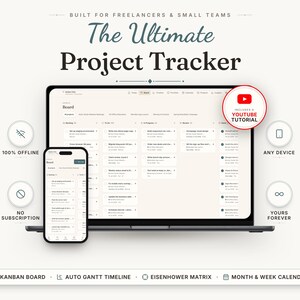 Seguimiento de proyectos: Kanban, Gantt, Matriz de Eisenhower, Calendario (Aplicación web)