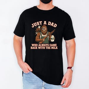 Funny Sasquatch Joke, Vintage Bigfoot Tee, Came Back Milk Shirt, Patriotic Papa Top, Fathers Day Gift Dad, Eagle Graphic Tshirt image 11