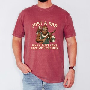Funny Sasquatch Joke, Vintage Bigfoot Tee, Came Back Milk Shirt, Patriotic Papa Top, Fathers Day Gift Dad, Eagle Graphic Tshirt image 9