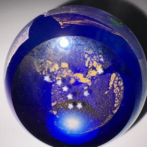 Glass Eye Studio Celestial Paperweight - Etsy