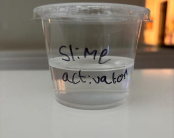 2 oz Of Cloudy Slime Activator For Making Slime