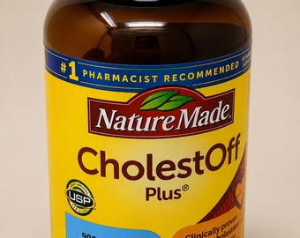 Nature Made CholestOff Plus Softgels 210 Graf | Pflanzensterole & Stanole Ergänzung | Herz-Gesundheit Cholesterol Support