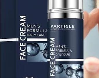Particle Face Cream for Men | Anti Aging Moisturizer for Wrinkles & Dark Circles