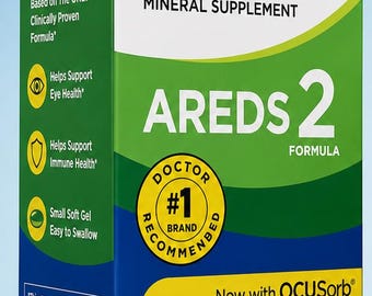 Bausch + Lomb PreserVision AREDS 2 Eye Vitamin & Mineral Supplement | 210 Mini Soft Gels