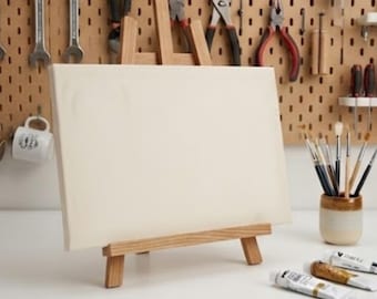Custom Canvas Build Pattern | Stretched or Panel, Cut List, Diagrams (Digital Download)