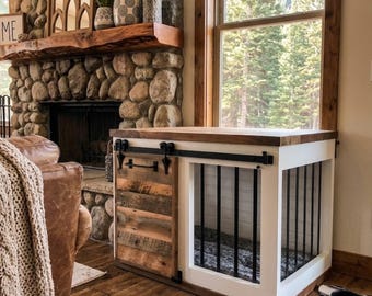 Modern Dog Crate Woodworking Plans | Easy Build PDF (Instant Download)