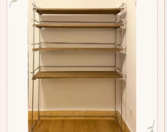DIY 4 Tier Modern Shelf Plans | Garage Storage Rack | Tote Storage Rack | Wooden Shelving Unit Plan | DIY Storage Solution