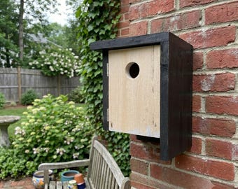 Stylish Birdhouse Plans | DIY Woodcraft Project Template (PDF Download)