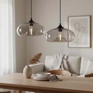 Colored Glass Pendant Light, Nordic Hanging Lamp, Kitchen Island Lighting, Modern Bedroom Ceiling Light, Dining Room Decor