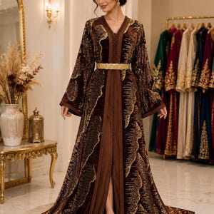 brown dress for engagement party Brown Engagement Party Dress
