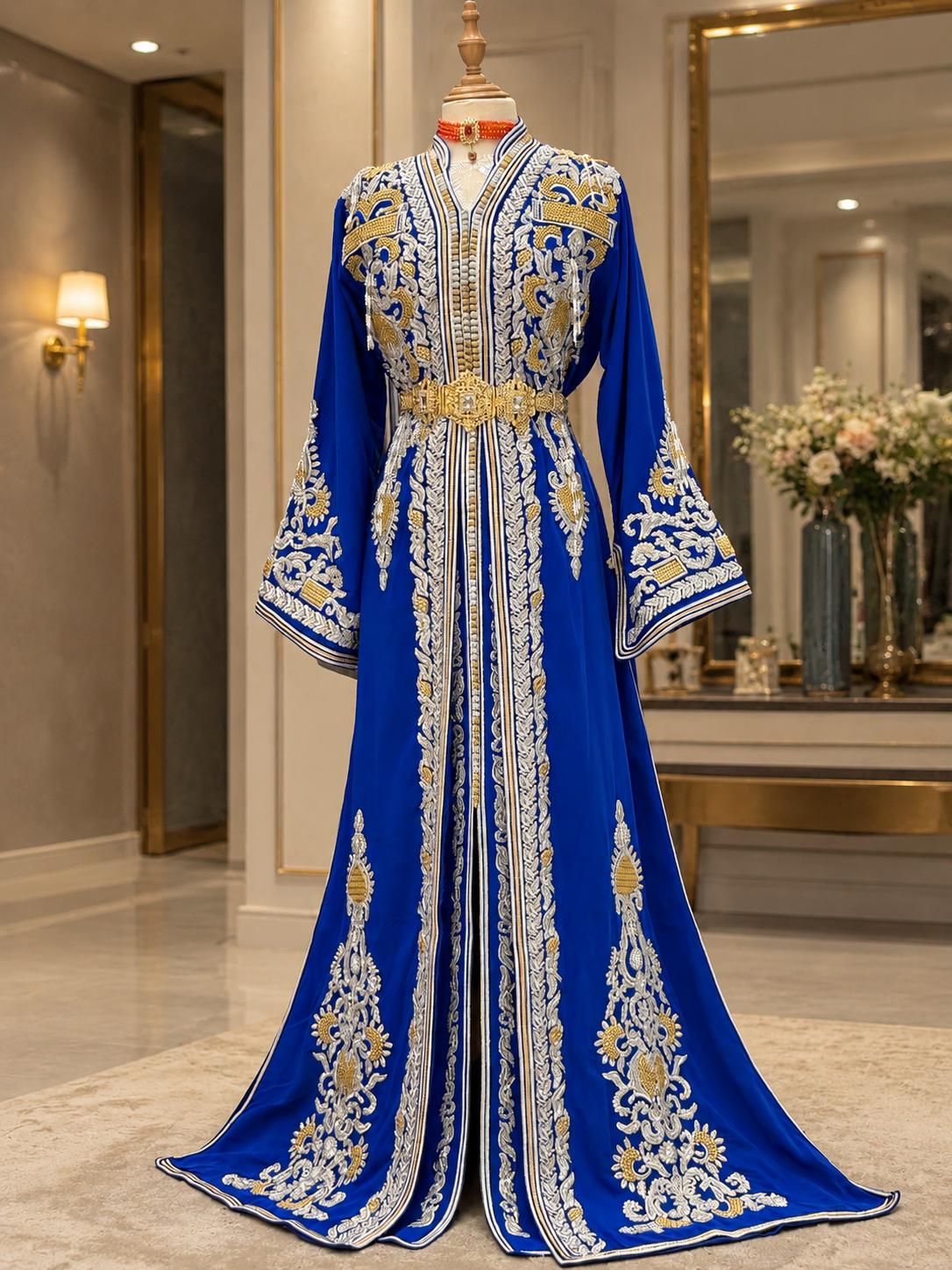 arabian nights formal dress Night poolside luxury midi dress