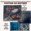 Custom CD Mixtape | Personalized Playlist, Up to 75 Minutes Music