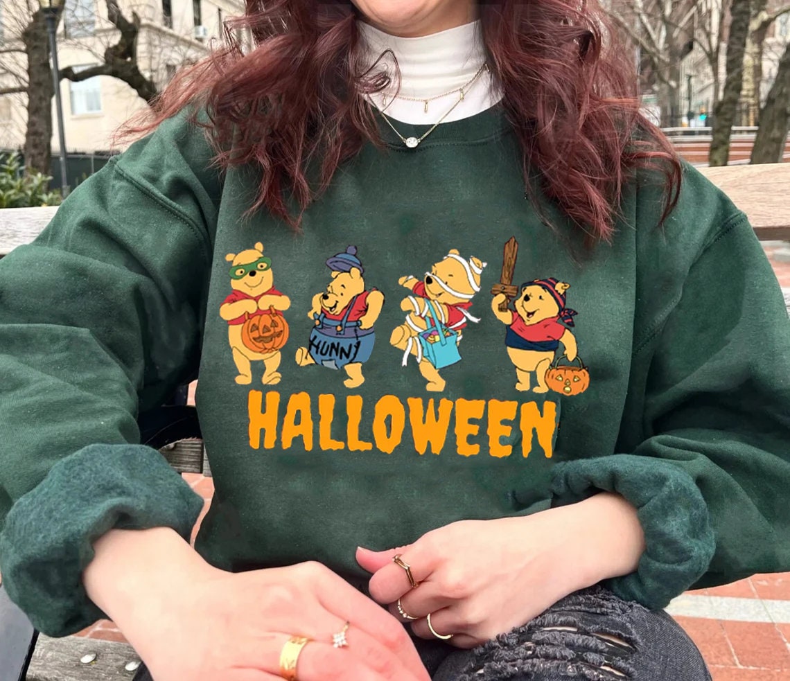 Pooh Girl Sweater - Etsy