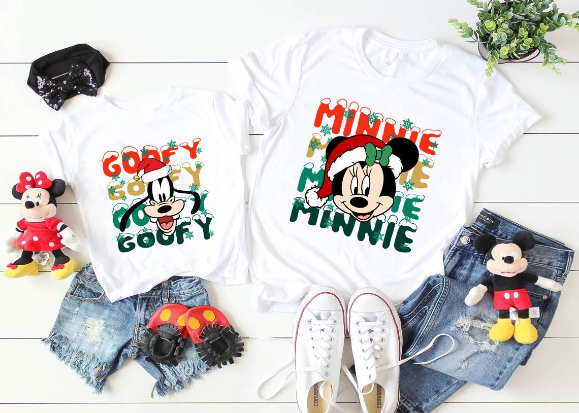 Discover Disney Characters Christmas Sweatshirt, Mickey and Friends Christmas Sweatshirt, Christmas Hoodie, Disney Christmas Family Sweater FL112