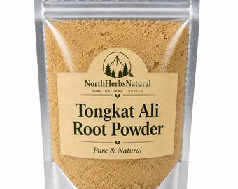Tongkat Ali Root Powder | Eurycoma Longifolia Botanical Ingredient