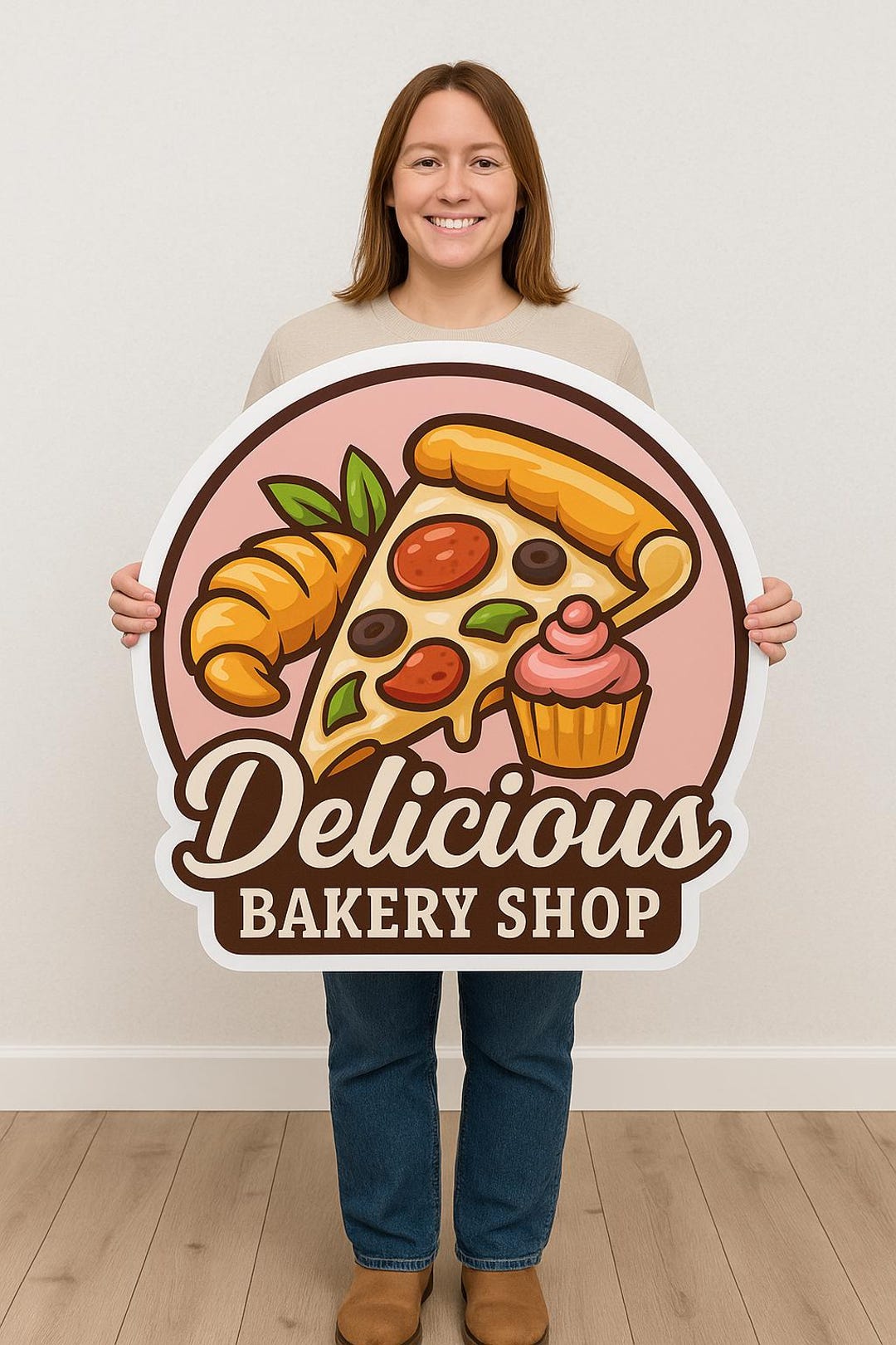 Custom PVC Business Sign, Personalized Logo, Indoor Outdoor Office ...