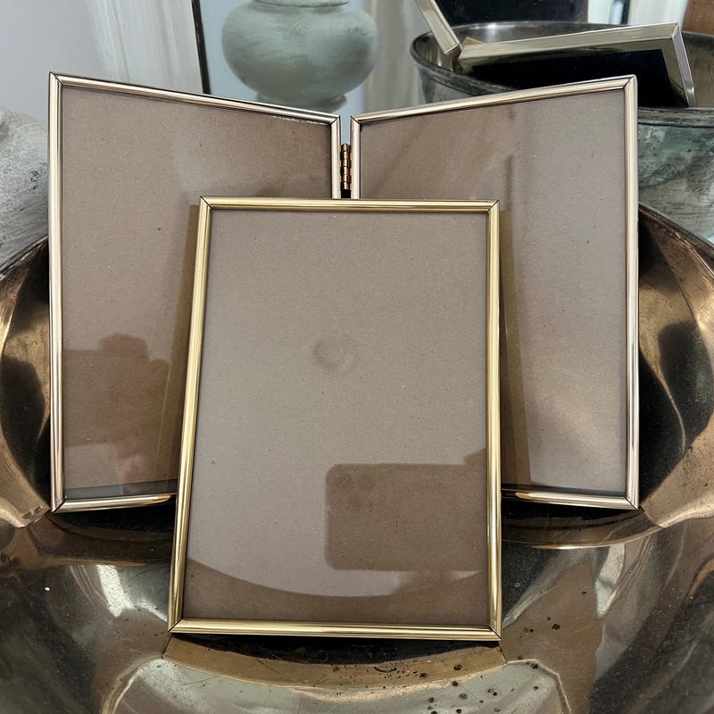 Rectangular Gold Picture Frames - Etsy