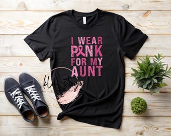 Me visto de rosa por mi hermana; tía; amiga; mamá... Listado múltiple