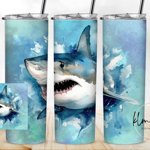 Shark 2 Skinny Tumbler Wrap