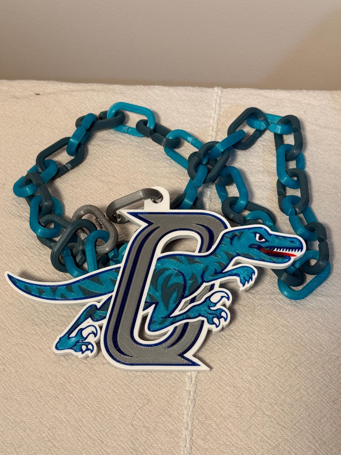 Silver Toronto Raptors Chain Ogden Raptors Inspired 3D Printed Chain Necklace - Etsy