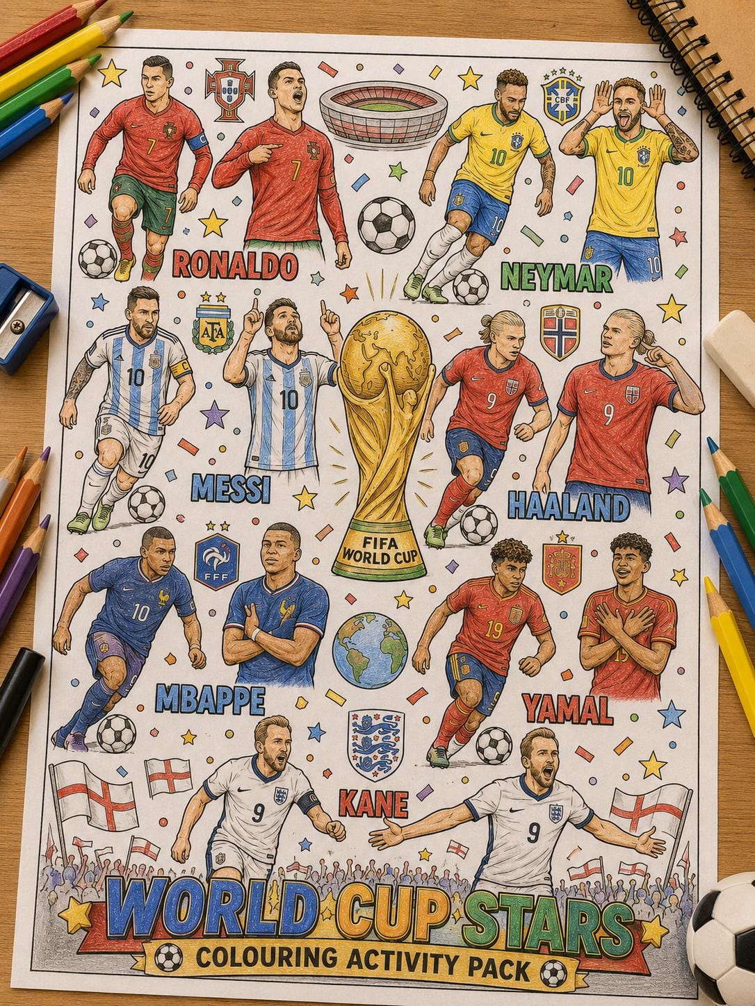 Miroir Encadré Thématique Football – Décoration Murale ServeWell