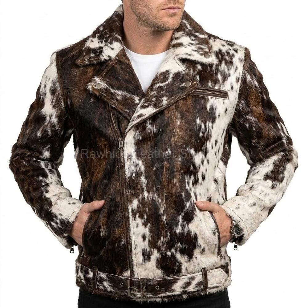 Vintage Zebra Print Leather Jacket - Etsy