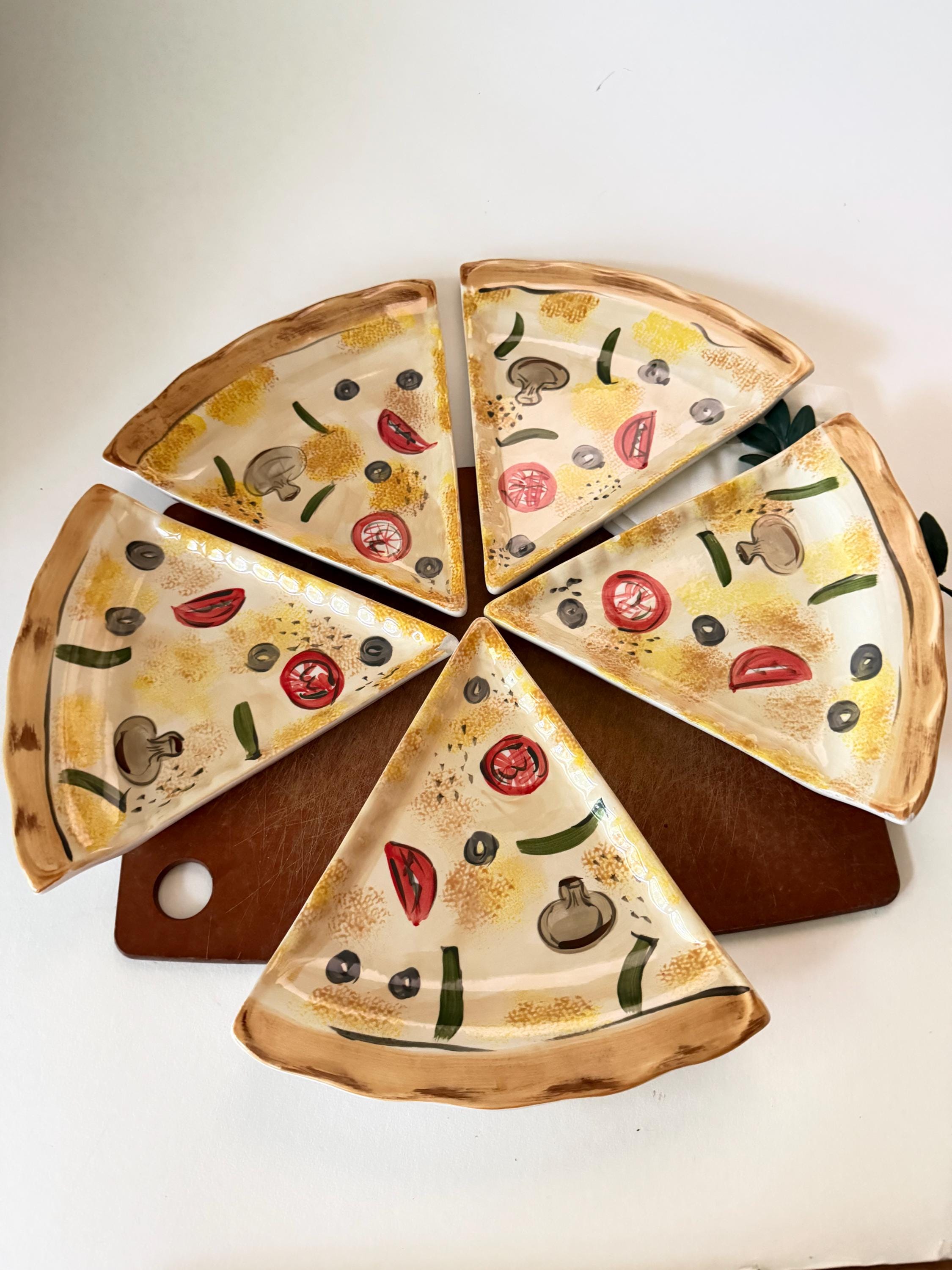 Buy Triangle Pizza Plate Online In India - Etsy India