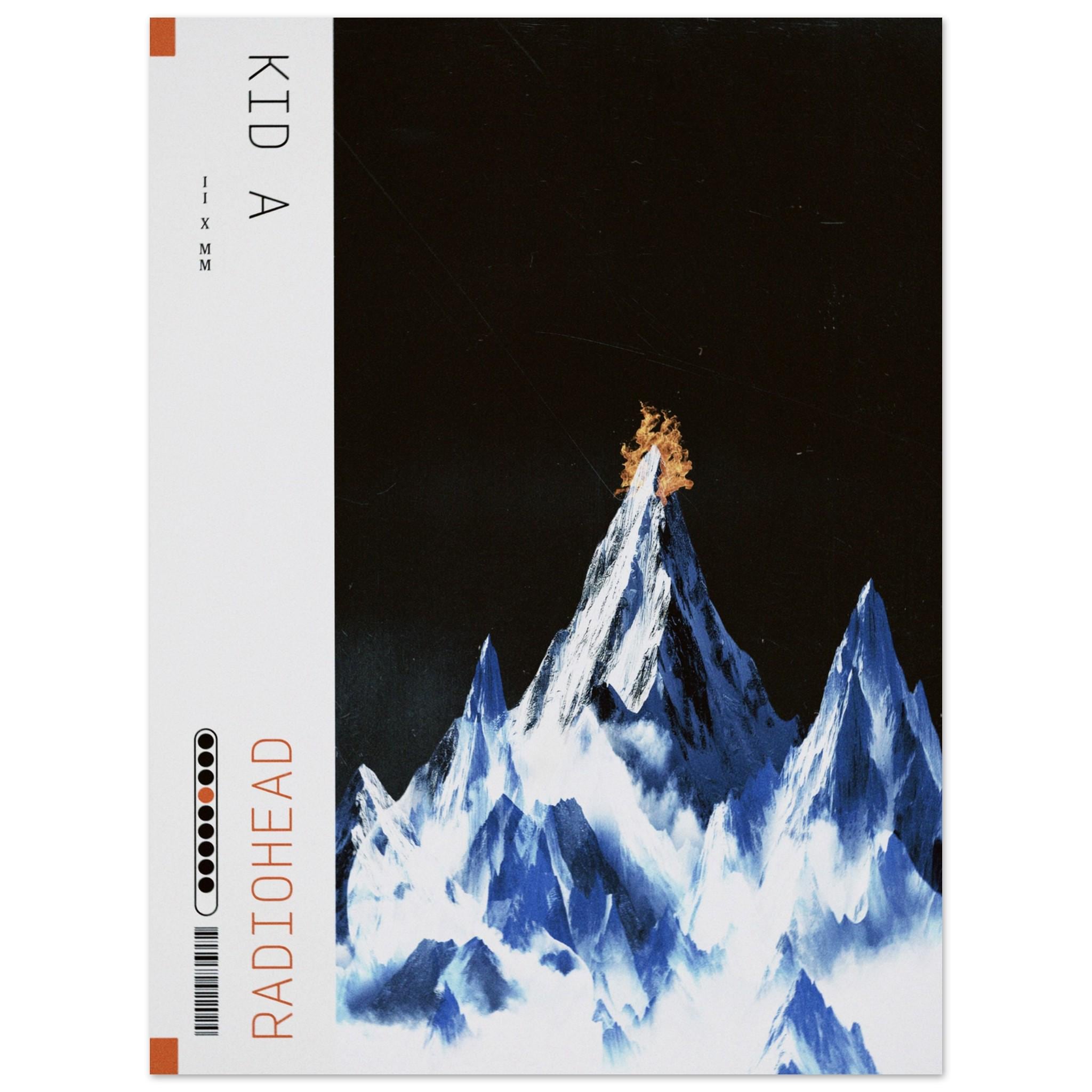 Radiohead Poster Kid A - Etsy