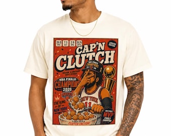 Jalen Brunson MVP Champions 2026 NBA Finals T-Shirt capin clutch