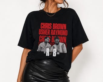 Chris Brown Usher R&B Concert Tour T-Shirt | Tour Tee