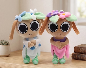 Fantasy Flower Doll Plush Toy Decorative Stuffed Character Collectible Gift for Anime Fans Everywhere
