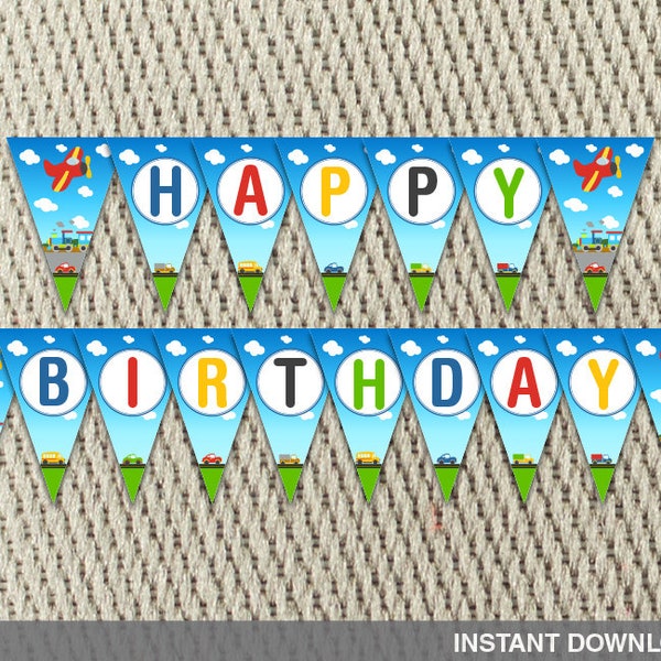 Pennant Banner - Etsy