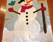 Giant Felt Snowman