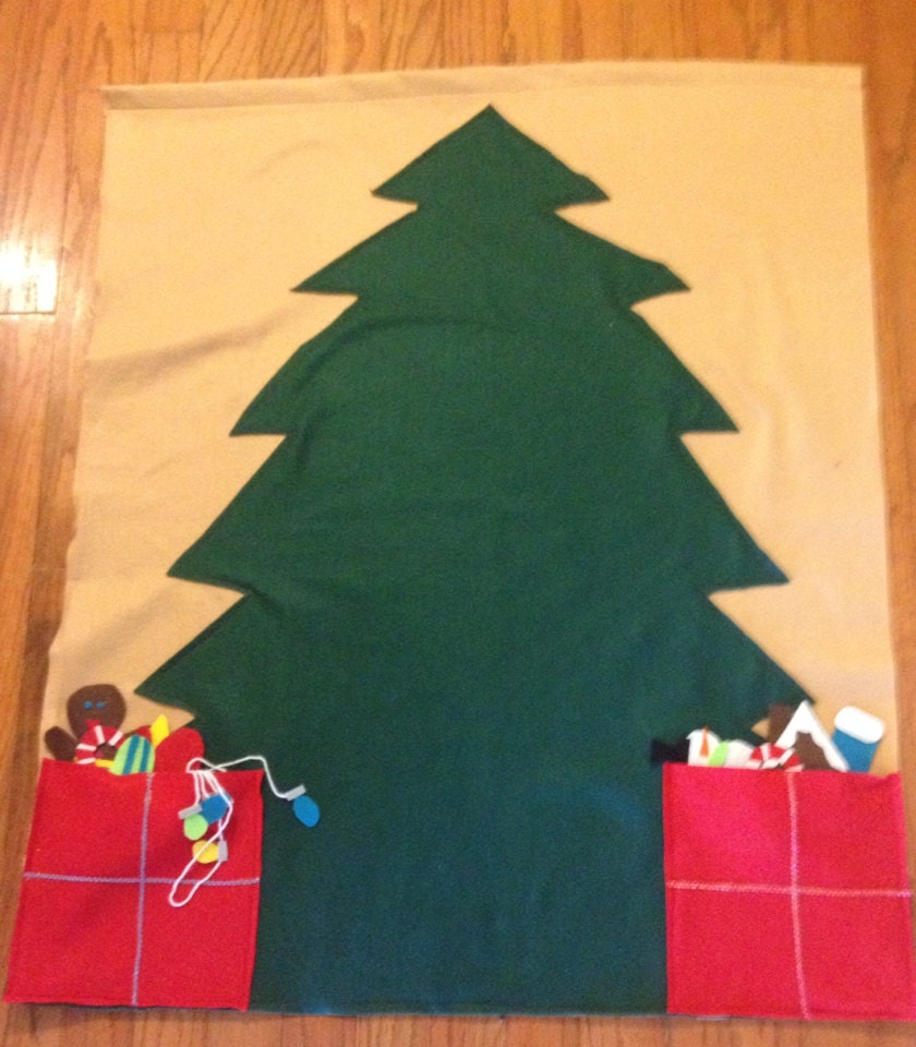 Giant Felt Christmas Tree Etsy