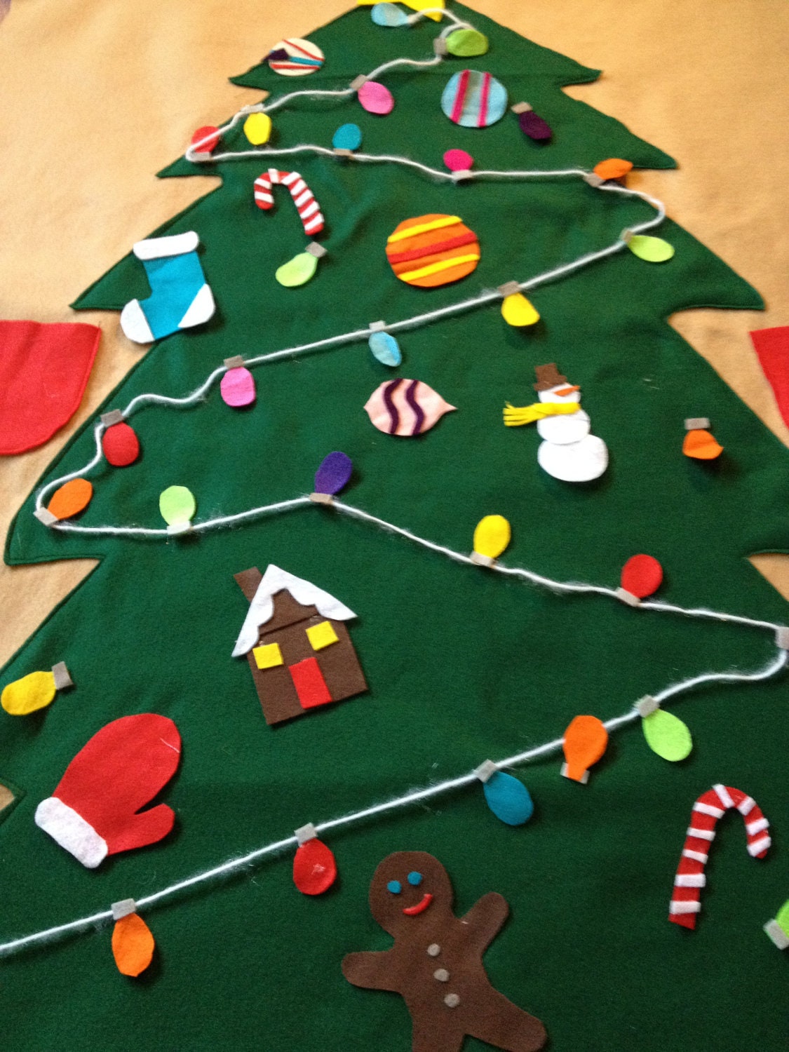 Big felt christmas tree Clearance