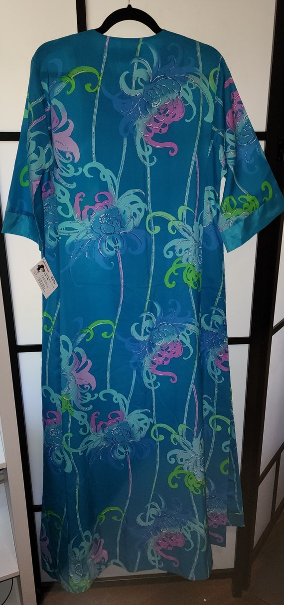 Katy's Vintage Hawaiian Dress in Blue main image 1